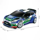 をライセンス供与ラジオコントロール車のおもちゃスケール1:16 r/cフォードフィエスタwrc