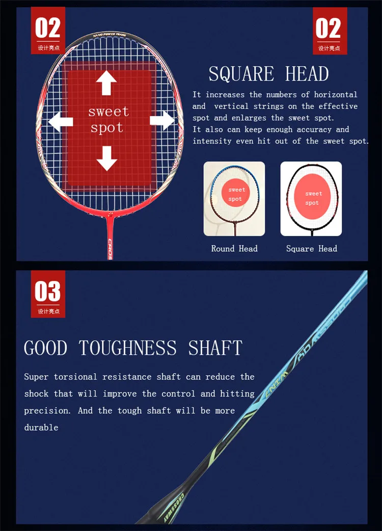 Carbon Fiber Badminton Racket With Carbon Grip Handle Buy Carbon