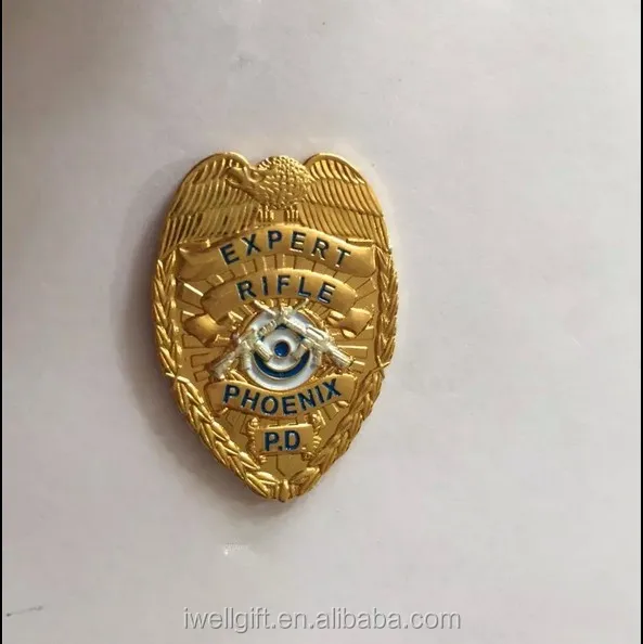 Metal Custom Security Officer Lapel Pin Wtih Safety Pin Buy Custom