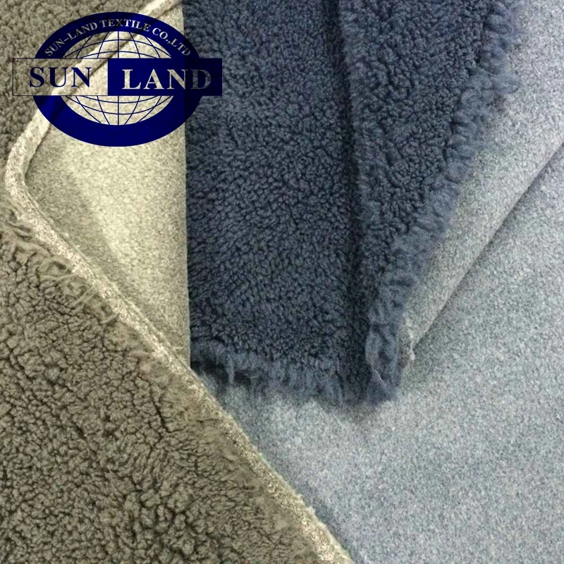 100 Polyester Bonded Polar Fleece Fabric For Winter Cloth Buy 100