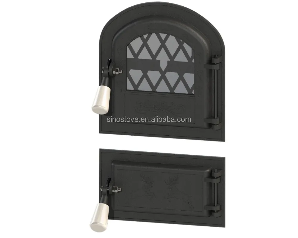 
OEM Cast Iron Small Wood Stove Door/ Fireplace 