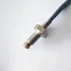 Screw-type Thermocouple Temperature Sensor K type Dividing number M6 Thread Size 0.5m Tail length Range 0-600