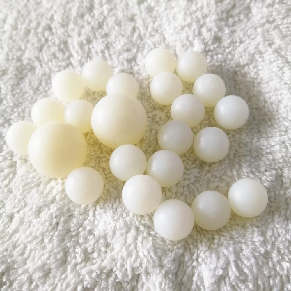 High Quality Solid 3.175mm 4mm 4.763mm 5mm Plastic Nylon Balls Pa66