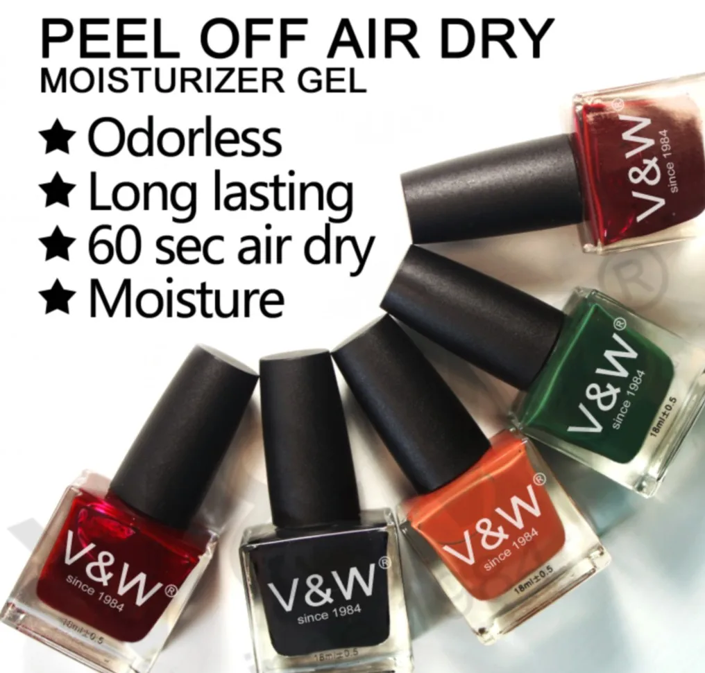 Nail Products Non Toxic Water Based Peel Off Mini Kodi Gel Nail Polish