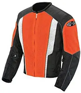 Joe Rocket Phoenix 5.0 Men's Mesh Motorcycle Riding Jacket (Orange/Black, XX-Large) by Joe Rocket