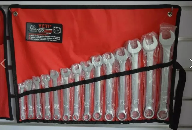Yeti 14pcs Chrome Vanadium Wrench Set Combination Spanner Set Buy
