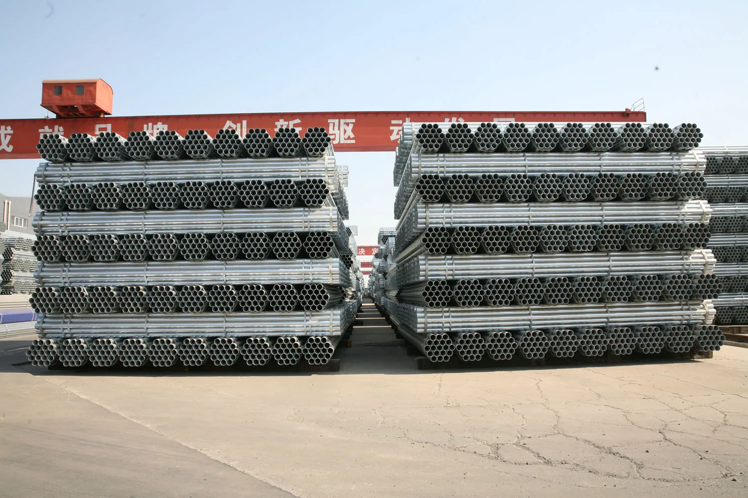 ERW Galvanised Steel Round Tube