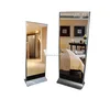 32inch floor stand digital signage totem , network mirror kiosk totem with CMS