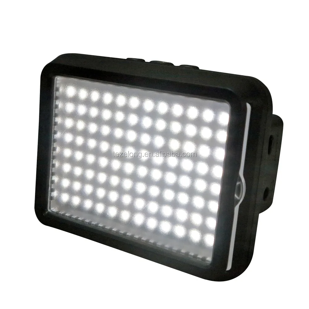 XT-96 LED Video Light 96 Bulbs Three Color Diffuser with Rechargeable Battery 96leds for Canon Nikon Pentax Panasonic Fujifilm