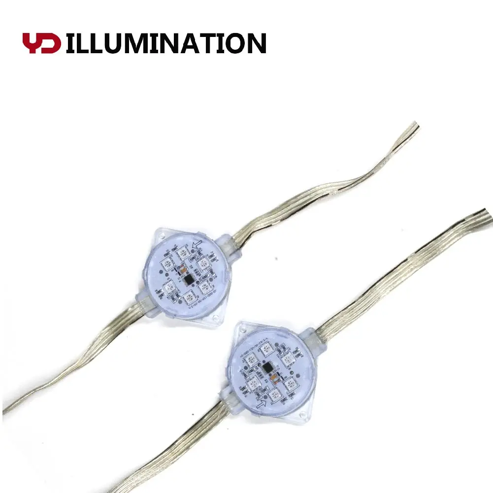addressable led  outdoor lighting project rgb pixel string module