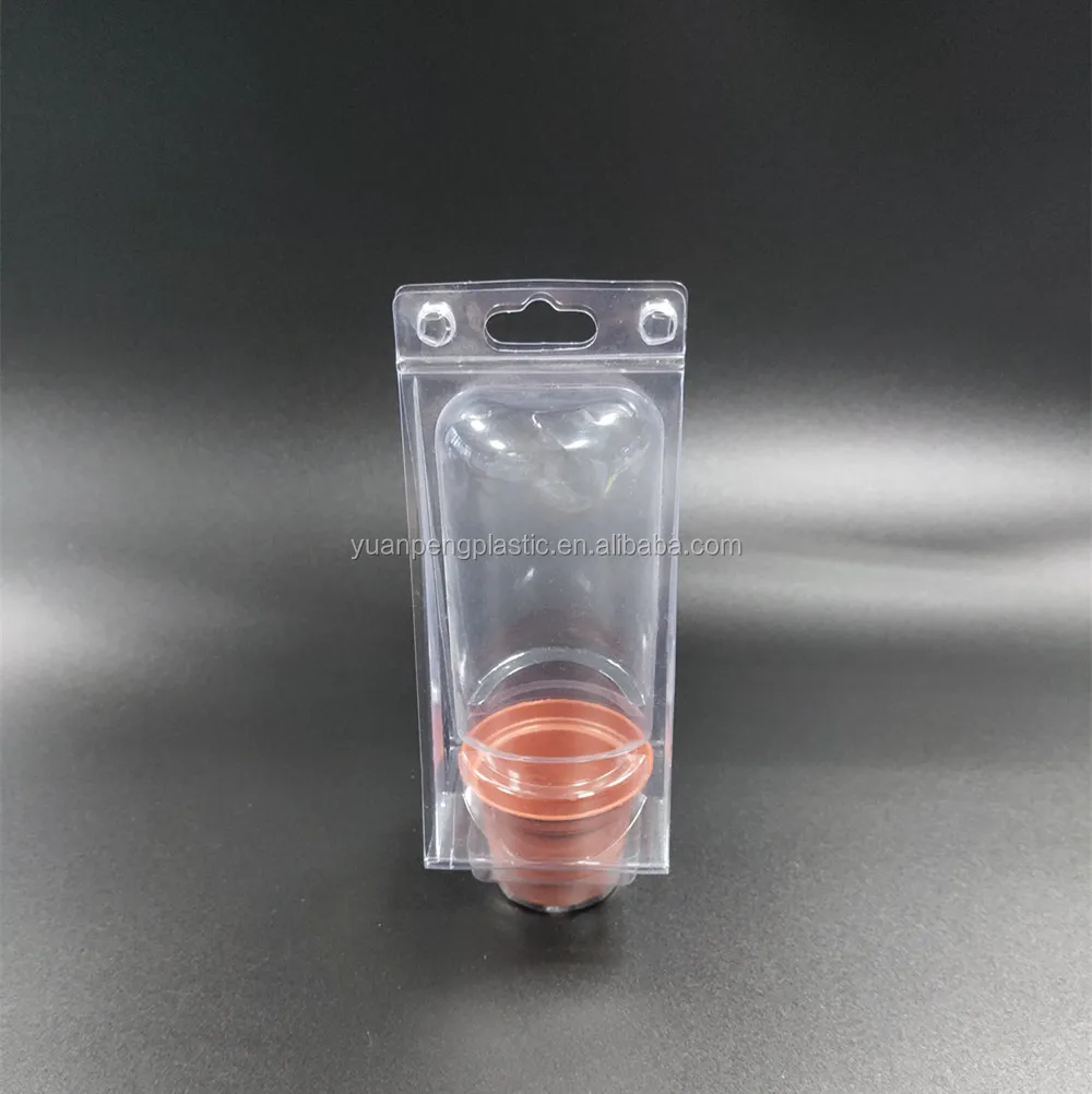 Transparent Recycled Clamshell Blister Packaging For Plants,Custom