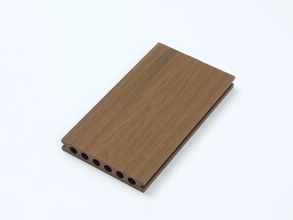 Wood Plastic Composite Decking Hdpe Anti Uv Wood Grain Color Co ...