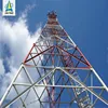 wifi long range bts telecom GSM cell phone antenna self supporting steel lattice tower