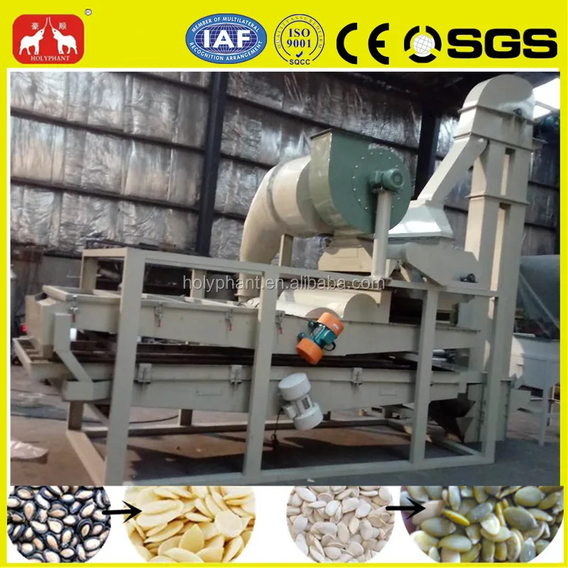 Automatic Small Watermelon / Pumpkin Seed Hulling Machine Buy Pumpkin