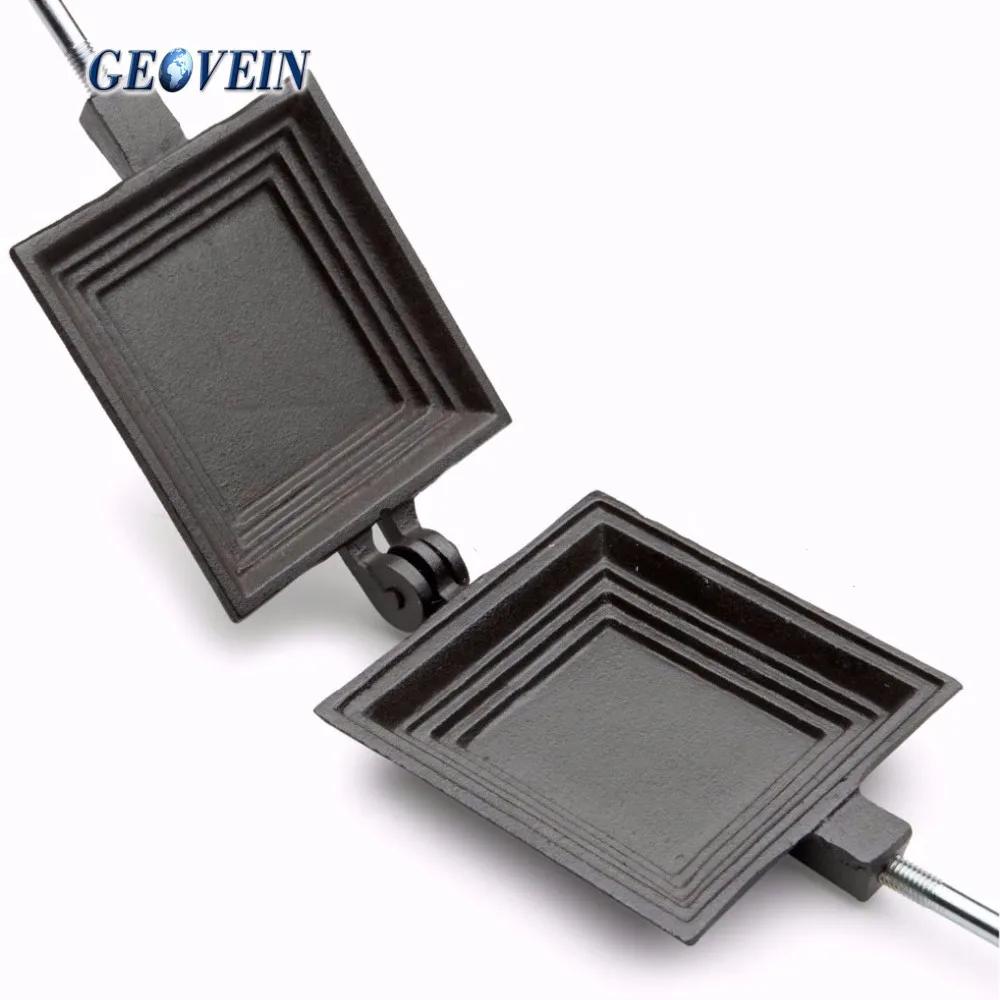 Non Stick Single Toastie Iron Cast Iron Sandwich Cooker Buy Cast Iron