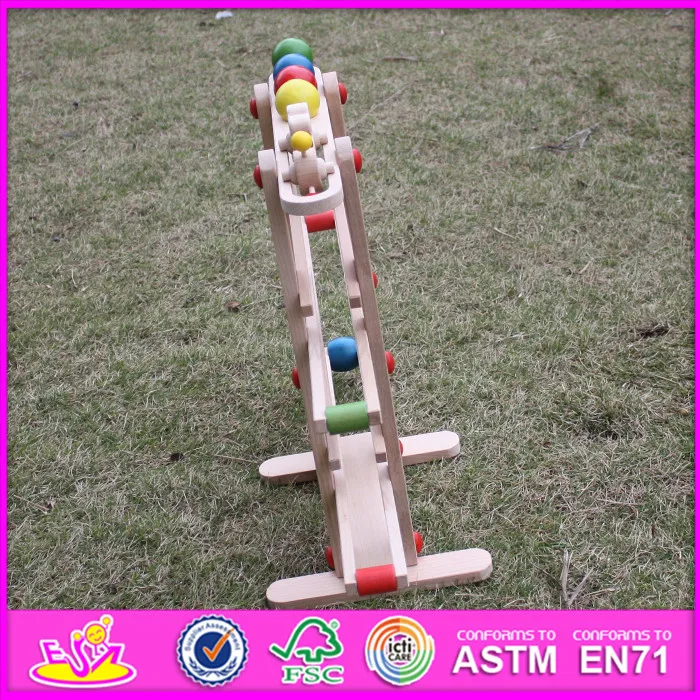 2016 Wholesale Fashion Toy Kids Wooden Slide Ball Toy W04e002 Buy