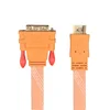 SaiKang carry audio sound support 4k 1080p 60hz 120hz 24+1 pin 2k 6 inch 7 foot 90 degree flat hdmi to dvi cable