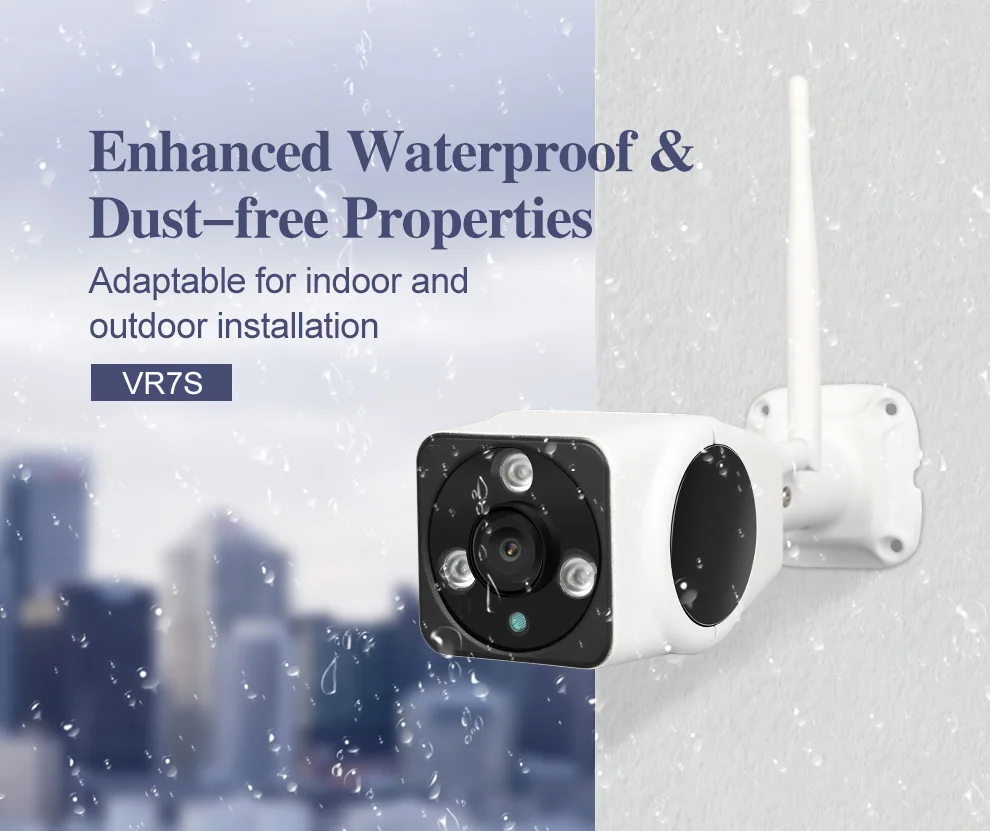 Outdoor Waterproof VR 1.3MP Wifi 960P IP Camera