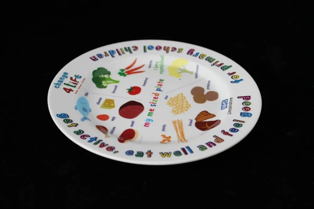kid's 100%melamine fruit plate