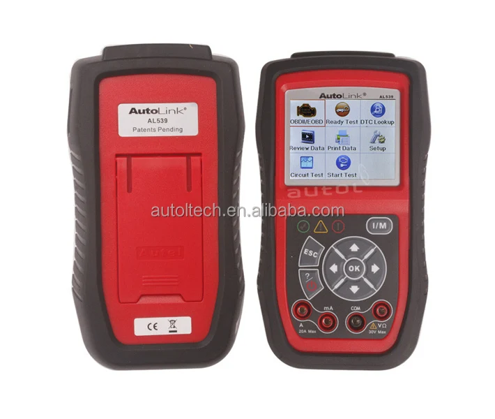 Original Autel Al539 Diagnostic Tool Autolink Al 539 Displays Monitor
