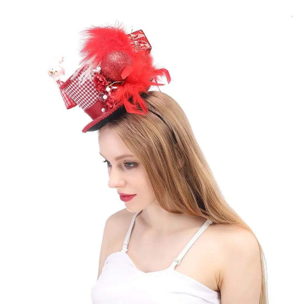 Red mini top hat Clearance