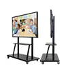 China top supplier interactive flat panel 75 inch 4k led touch screen monitor