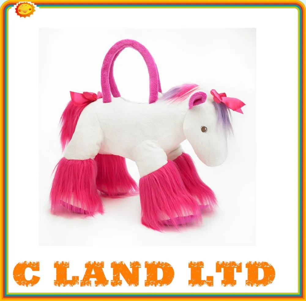 mainstays plush animal bag