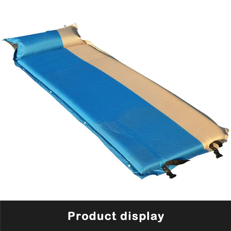 Inflatable Single Airbed,Inflatable High Rebound Sponge Air Mattress