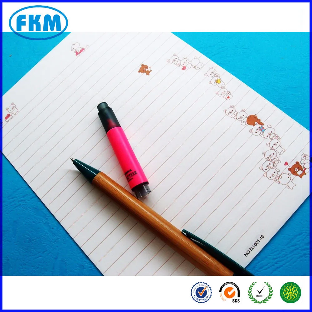 Korea Letter Pad Writing Fancy Colorful Paper + Envelopes Buy Colorful Paper Envelope,Friendly