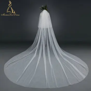 simple long veil