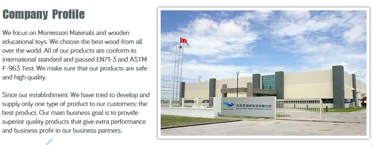 Montessori toys wooden block with acrylic rainbow block educational toy for kids