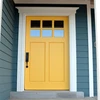 Metal exterior door window exterior door lock set