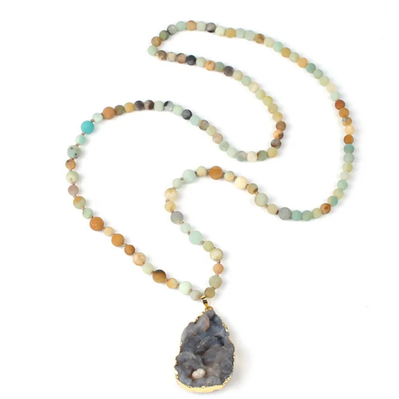 Ne14455 Multicolor 7 Chakra Healing Balance Beads Necklace Yoga Life