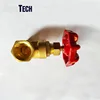 Custom-made High Quality CNC Machining Brass Gate Valve with Flange End
