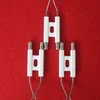 Can be customized 95%alumina ceramic electrode spark plug ceramic