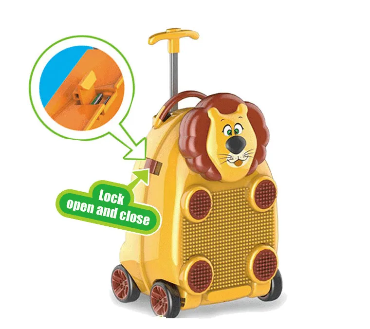 childrens animal suitcases