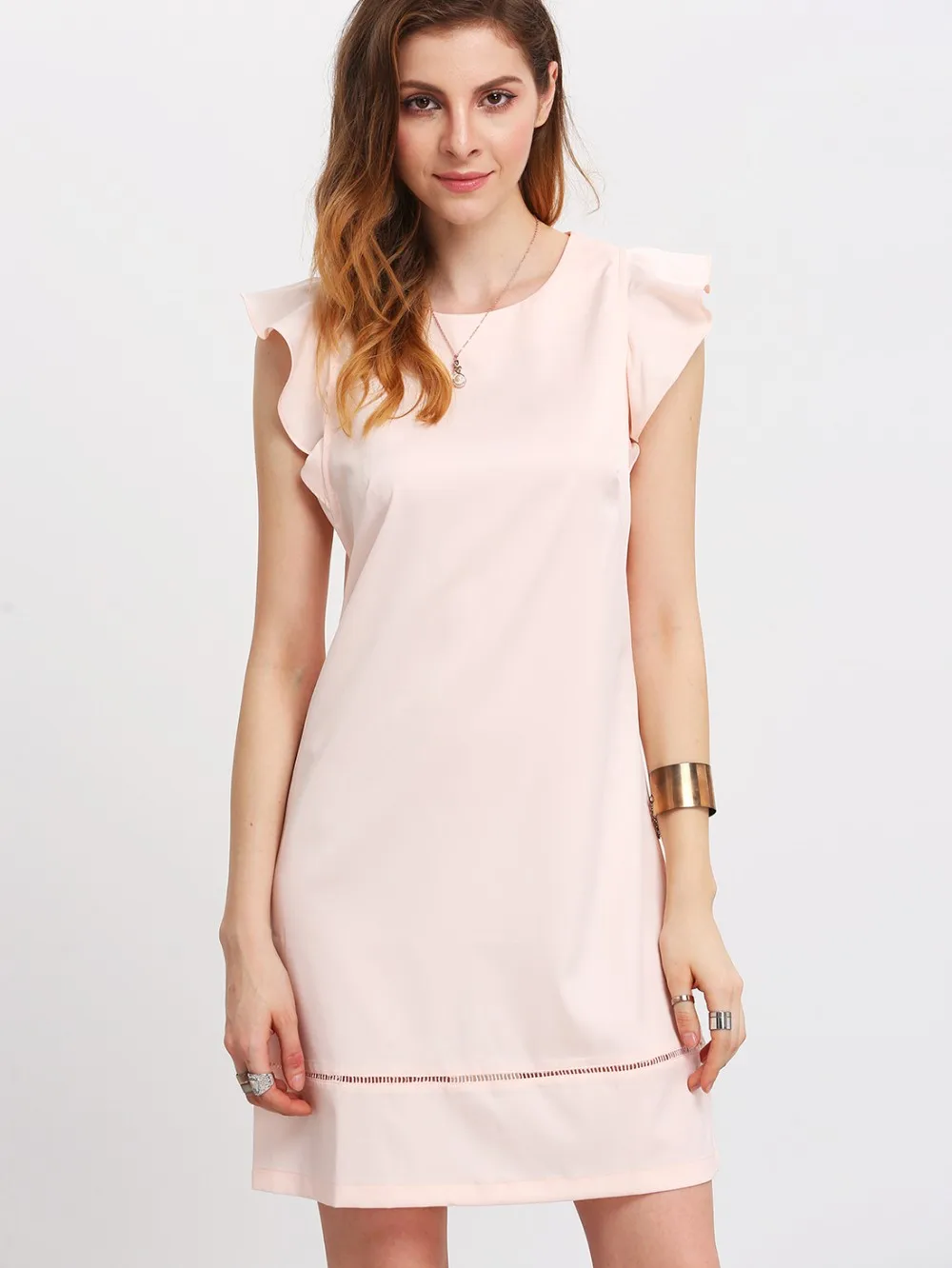 vestiti corti rosa eleganti