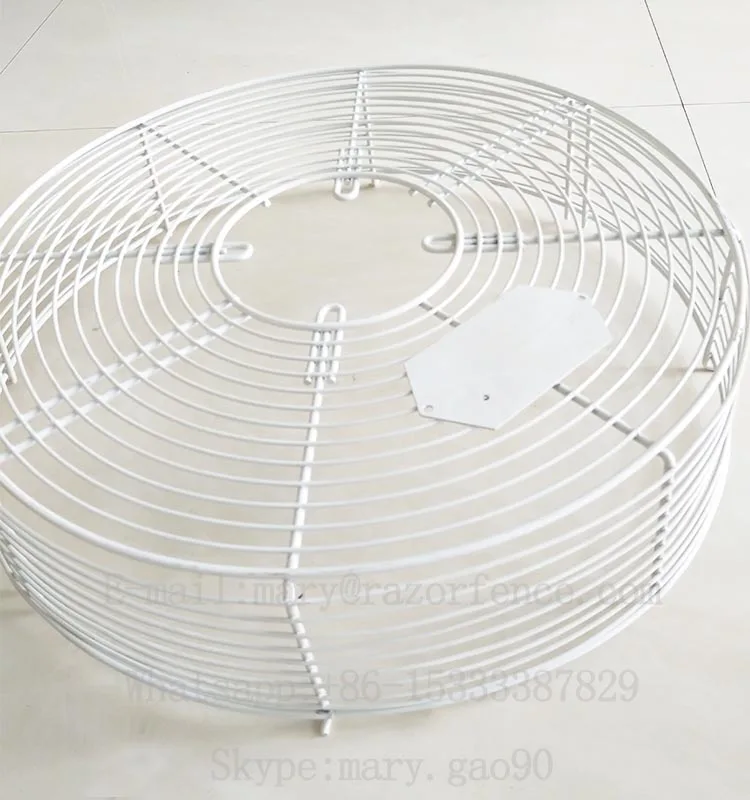 Pc Ac Hvac Spiral Flat Industrial Fan Guard Grill Buy Industrial Fan