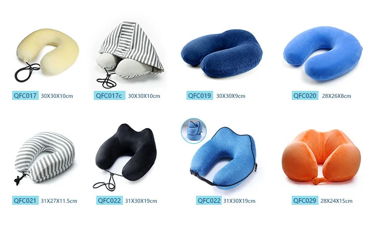 2018 Latest Travel Pillow Strong Support Memory Foam Neck Pillow.jpg