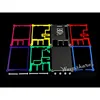 Multi Color Case/Box/Cover for Raspberry Pi 2/3 B Rainbow Case B Allows Working With Raspberry pi LCD and Expansion Board