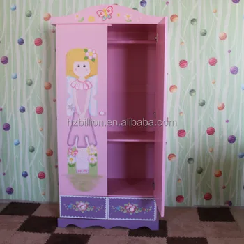 Hot Selling Mdf Sweetheart Princess Wardrobe For Storage Buy