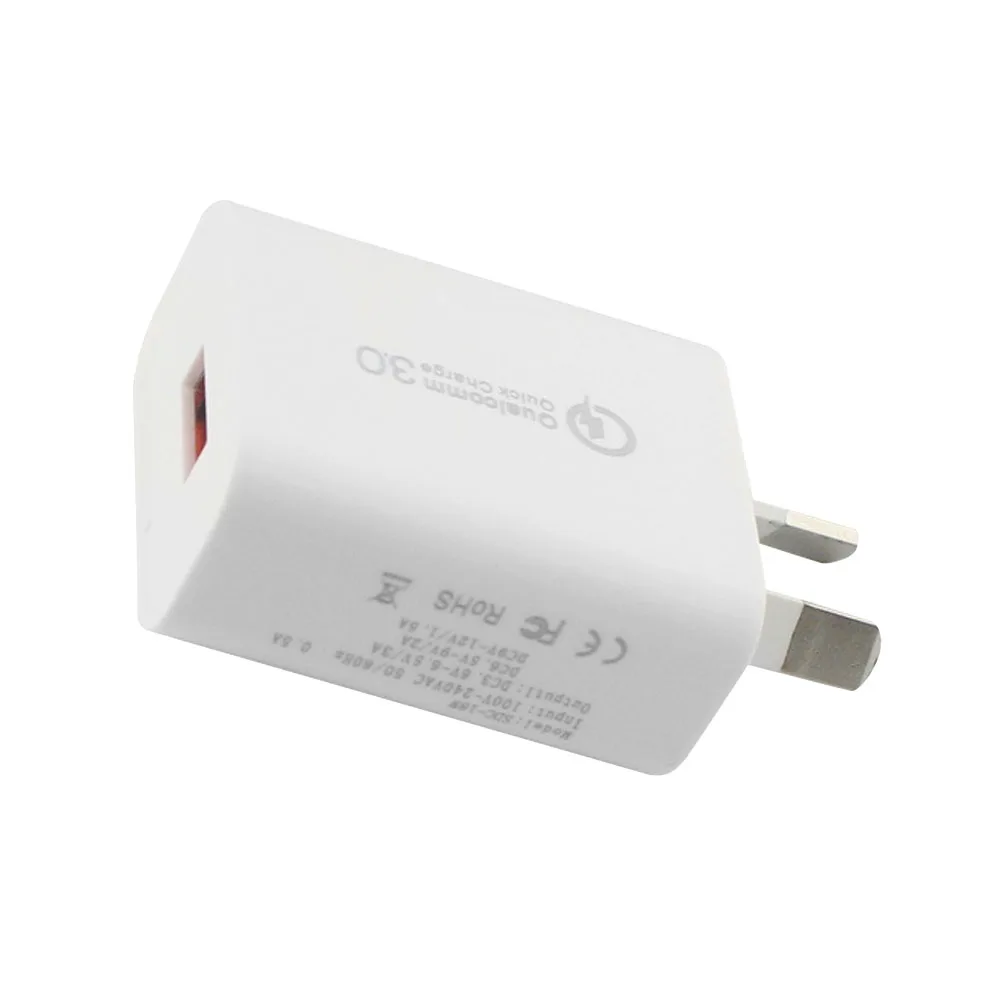 100% Original OEM 5V 3A Travel Charger QC3.0 Wall Charger AU Plug Fast Charging Travel Adapter