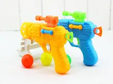 Free Shipping Children s Plastic Toy Gun Stretch Tennis Christmas Birthday Fun Outdoor Sports Color Random