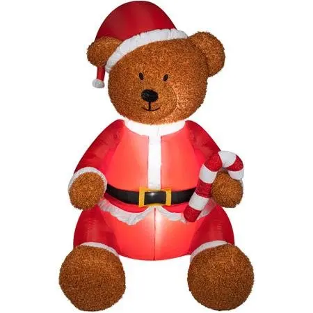 inflatable christmas teddy bear