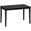 Small Modern Solid Rubberwood Dining Table