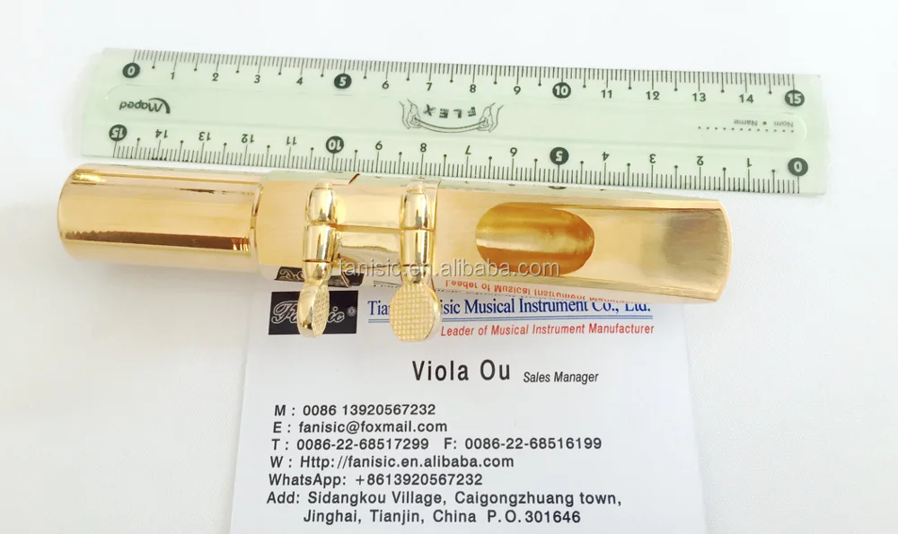 woodwind instrument accessories Baritone saxophone metal mouthpiece