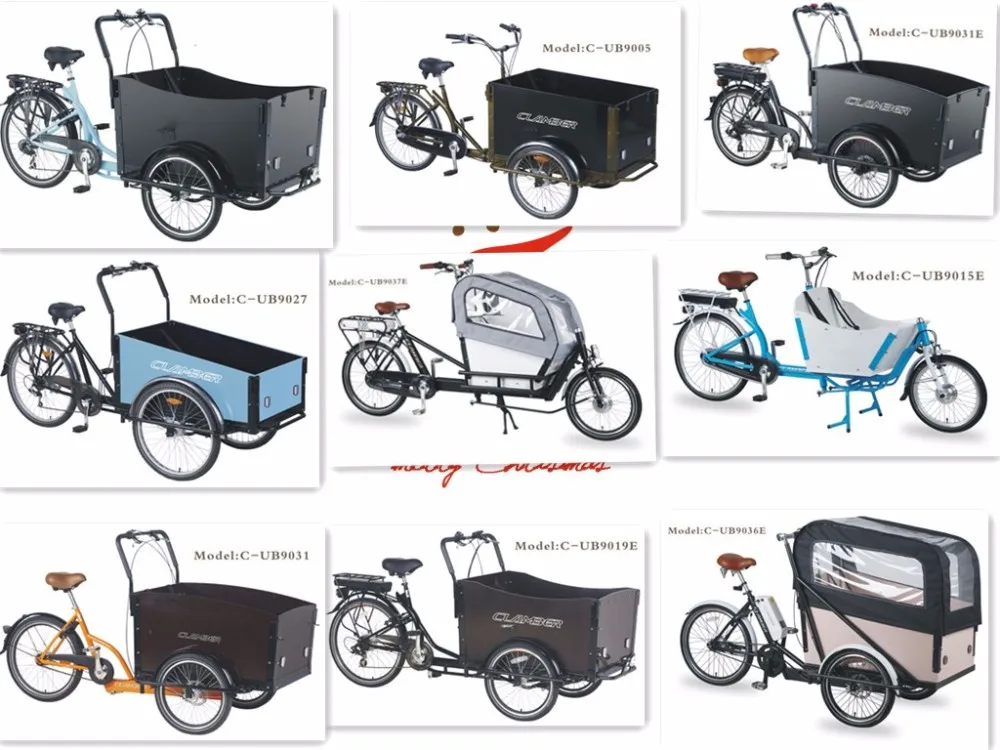 used electric cargo bike