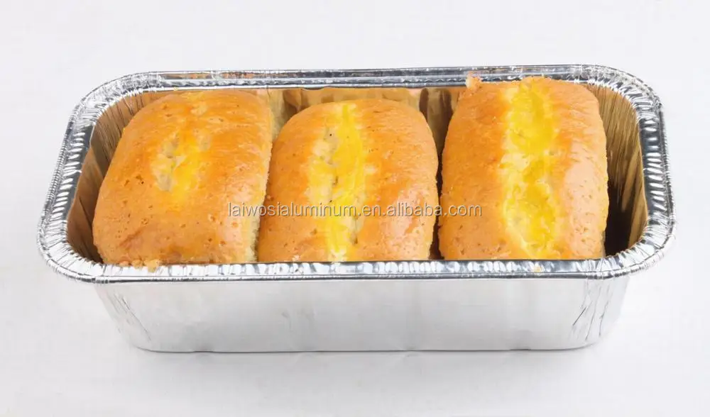 Disposable Aluminum Foil Container With Lid Deep Aluminum Foil Tray