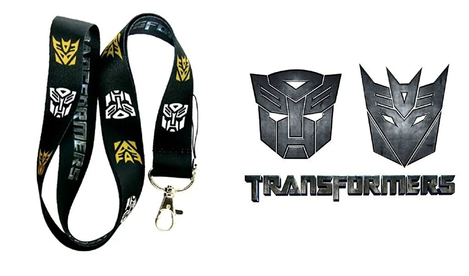 Transformers Lanyard Key Chain Neck Strap ID Badge Holder