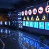 SKY aluminum Solar LED traffic sign triangle traffic sign